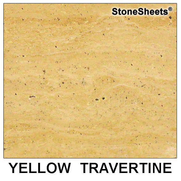 Yellow Travertine